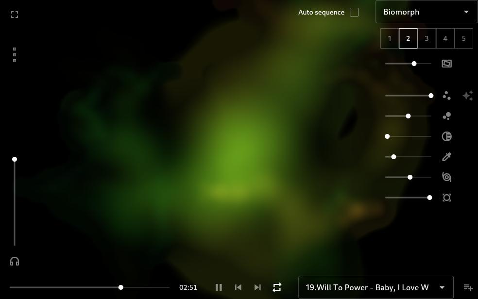 Shader: Biomorph (green + ui)